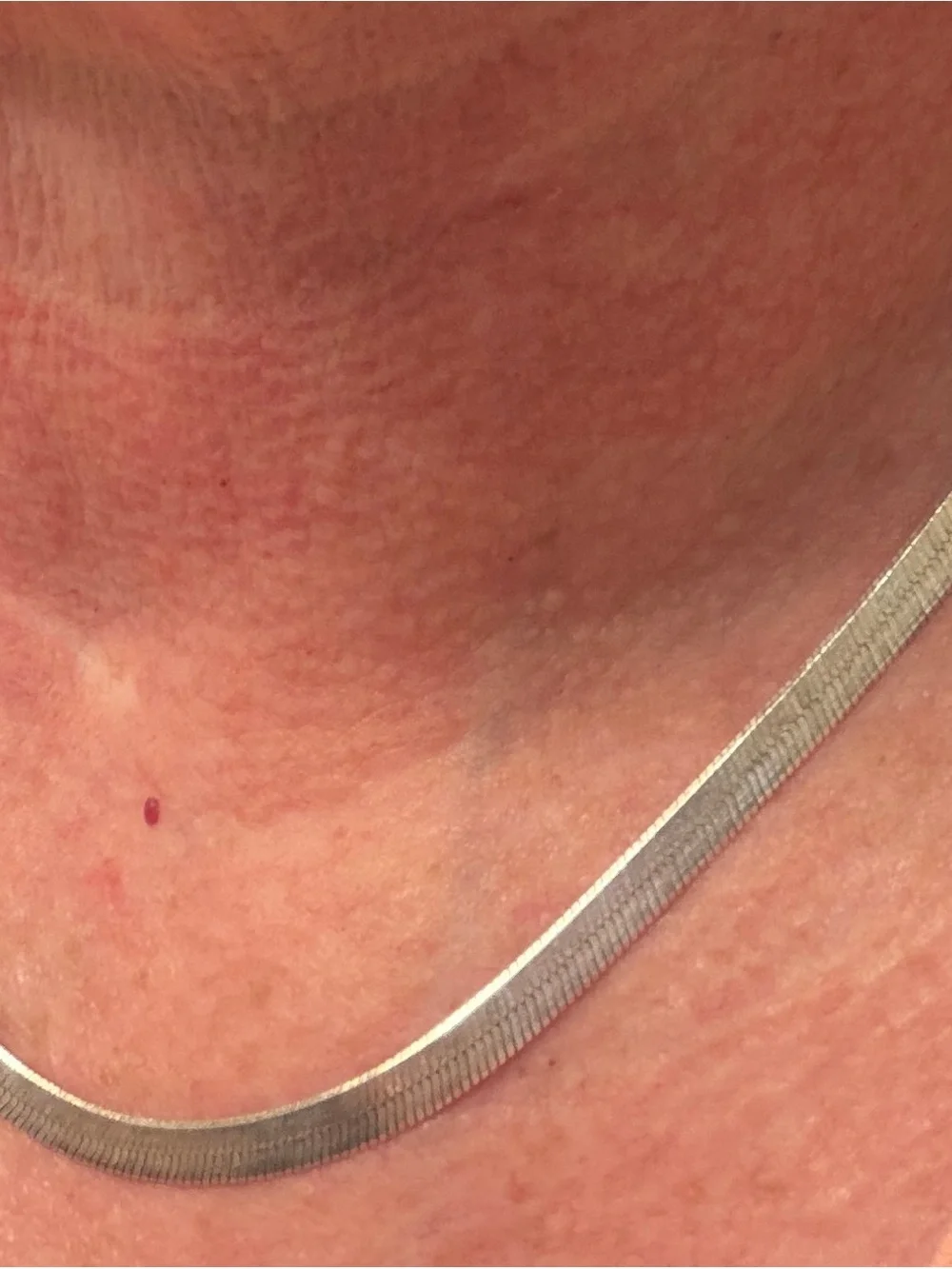 Classic 925 Flat Snake Chain Necklace - Picture 8 of 8
